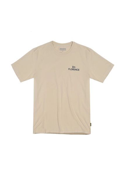 Tan Florence Marine X Crew T-Shirt