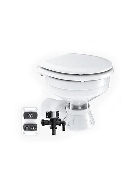Seaflo Quiet Flush Freshwater Compact Electric Toilet 24V