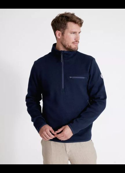 Holebrook Men’s Navy Jonte WP T-Neck Fleece