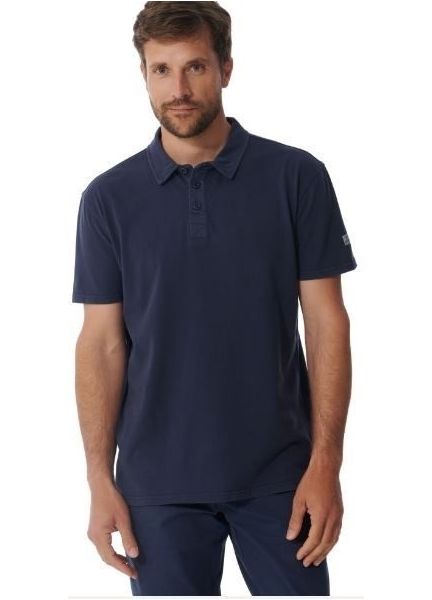 Men’s Navy Marine Mousqueton Arzal Polo Shirt