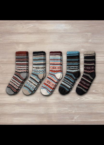 Unisex Nordic Bjørn Wool Socks