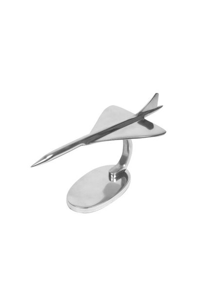 Aluminium Concorde Sculpture - 40cm
