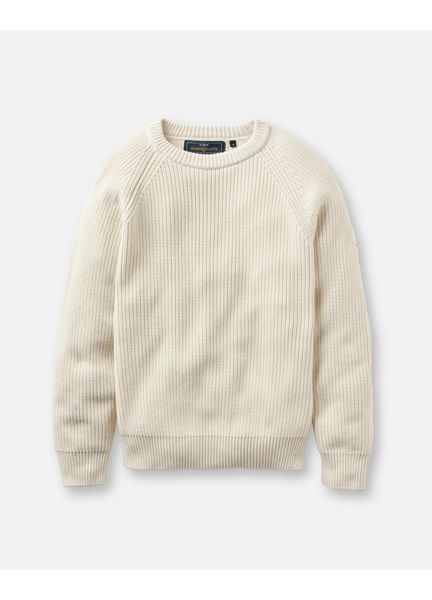 Henri Lloyd Golant Ecru Ribbed Crew