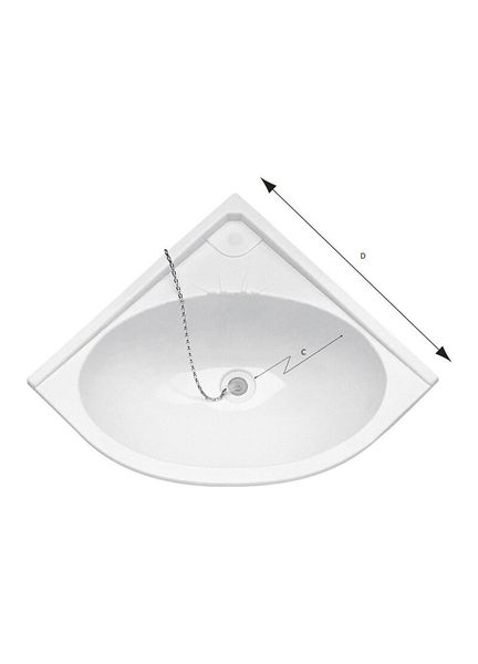 Plastimo Angle Washbasin