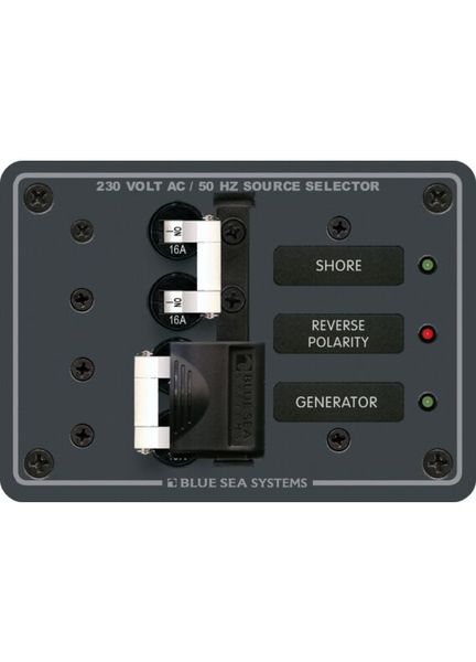 Blue Sea Systems AC Toggle Source Selector (European)