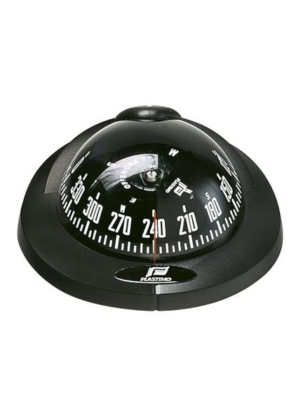 Plastimo Offshore 75 Compass, Flushmount Horizontal -Black (Card &amp; Flange)