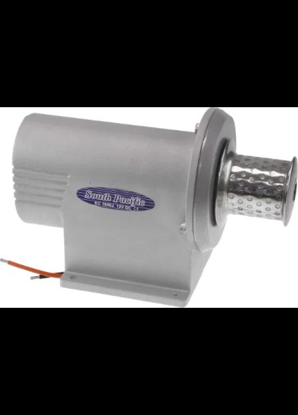 South Pacific Electric Capstan Horizontal Stainless Steel Drum 12V