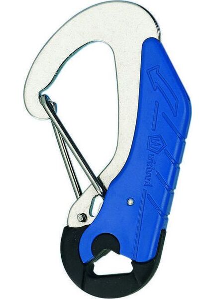 Wichard 115mm Double Action Safety Hook - Blue
