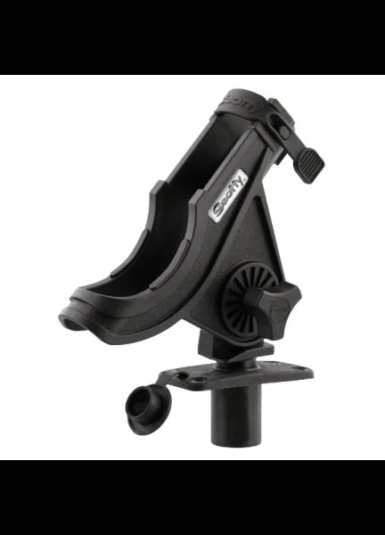 Scotty 281 Baitcaster/Spinning Rod Holder, With 244 Flush Deck Mount