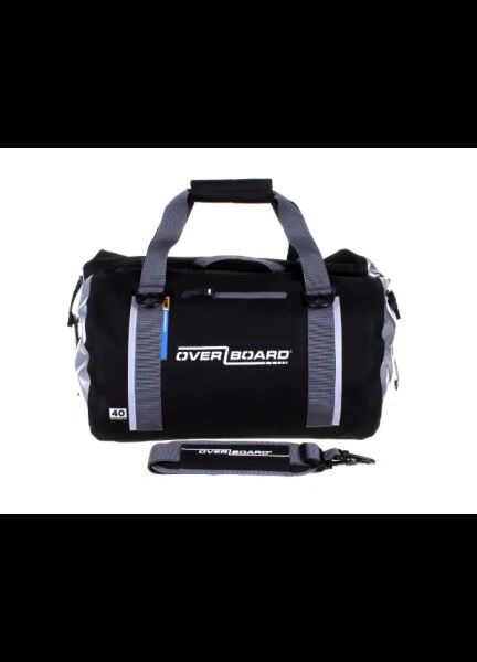 OverBoard Classic Waterproof Black Duffel Bag (40 Litres)