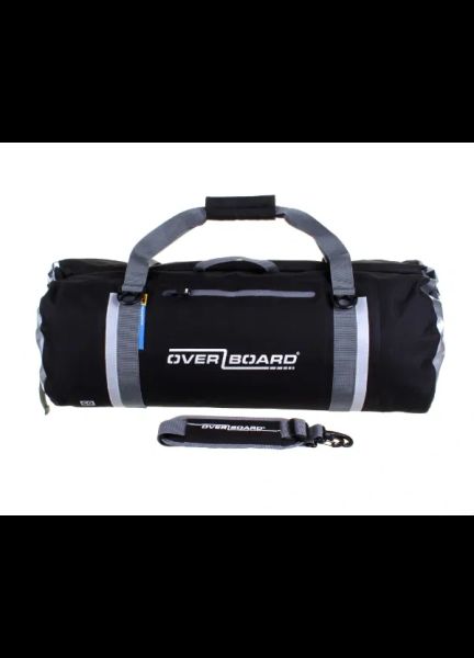 OverBoard Classic Waterproof Black Duffel Bag (60 Litres)