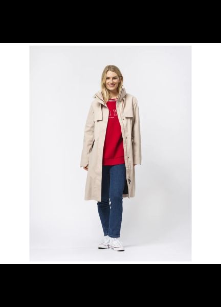 Sea Ranch Susan Doeskin Technical Trench Coat