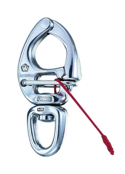 Wichard Qr 150mm "HR" Snap Shackle: Swivel Eye