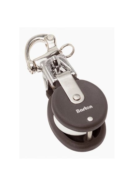 Barton Marine 48 mm Snatch Block and Stainless Steel Snap Shackle