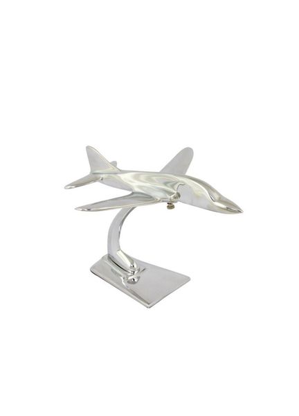 Aluminium BAE Hawk Sculpture (25cm)