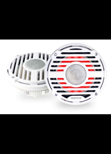 Aquatic 6.5" Pro Classic Speakers (White) - Pair