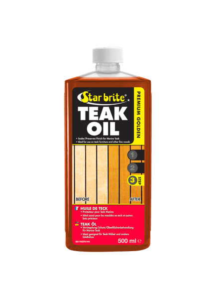 Starbrite Premium Golden Teak Oil (500ml)