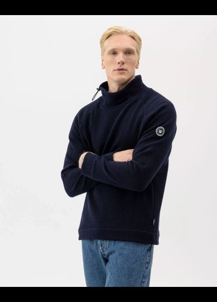Holebrook Navy Patrick Windproof Sweater