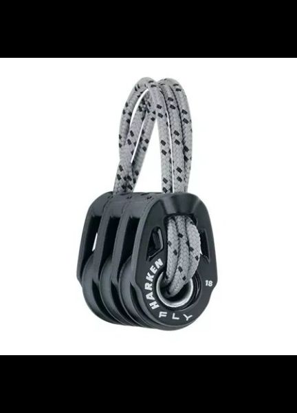 Harken 18mm Fly Soft Attach Triple Block