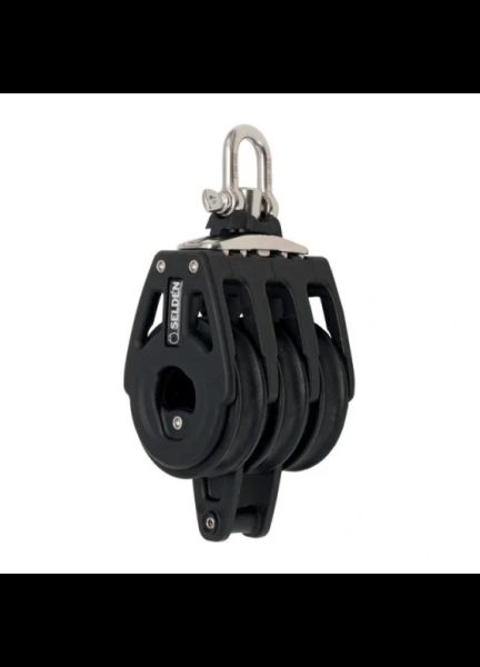 Selden 60mm Ball Bearing Triple Block with Beckett