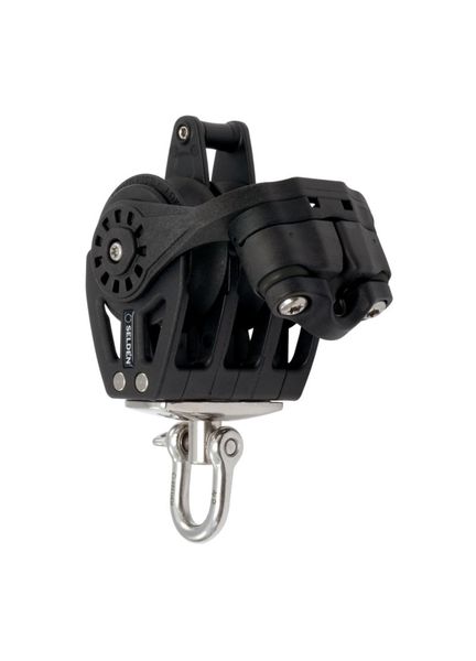 Selden 40mm Triple Block + Swivel/Becket/Cam Cleat/ Ball Bearing