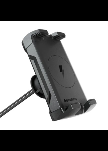 Aqua Amp Vertical Clamping Slim Socket Mounted Phone Charger 15W Qi2 - 500 Series