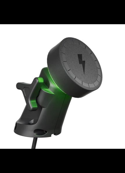 Aqua Amp Minimal LED Ball Joint Arm Mounted Waterproof Wireless Phone Charger - 15W Qi2 - 600 Series