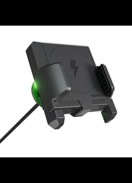 Aqua Amp Side Clamping LED Slim Socket Mounted Phone Charger- 15W Qi2 - 900 Series
