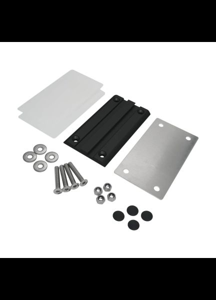 Lagun Standard Mounting Plate Kit with Wedge &amp; Bolts- Carbon Black