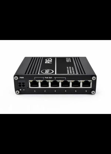 IRIS Four Channel + Uplink PoE Switch - PoE04v2
