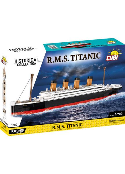 R.M.S Titanic Brick Model Kit - 593Pcs