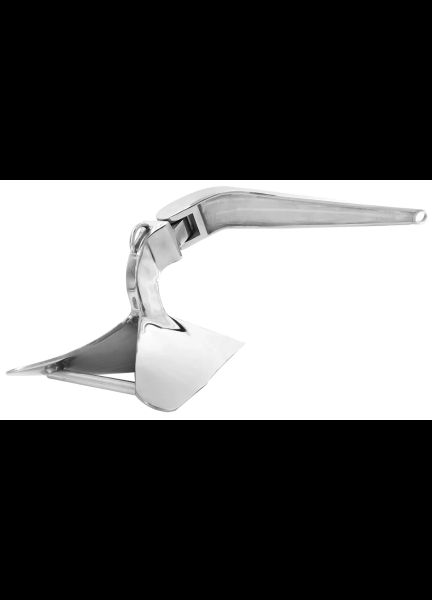 Meridian Zero Plough Anchor with Mirror Polish