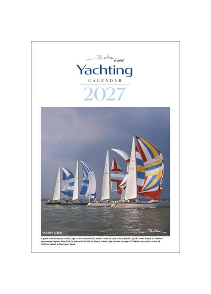 Beken of Cowes Yachting Calendar 2027 - Compact