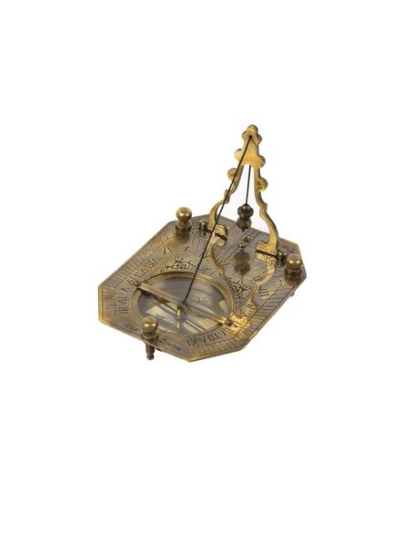 Portable Sundial with String Gnomon