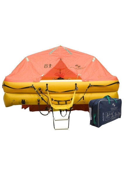 Ocean Safety ISO9650 8 Person Valise Liferaft <24 Hr