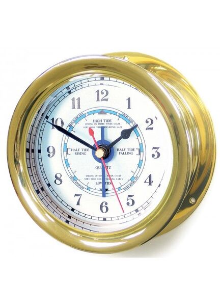 Meridian Zero Capstan Brass Tide Clock