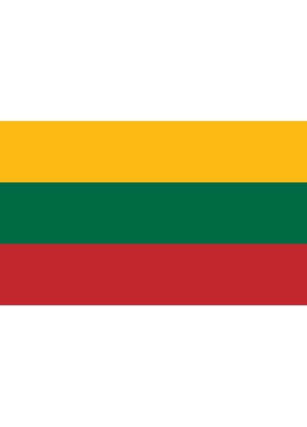 Meridian Zero Lithuania Courtesy Flag - 30 x 45cm