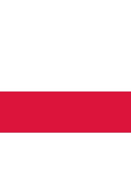 Meridian Zero Poland Courtesy Flag - 30 x 45cm