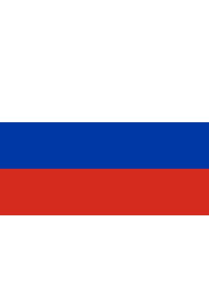Meridian Zero Russia Federation Courtesy Flag - 30 x 45cm