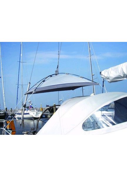 Blue Performance Sunshade Free Hanging