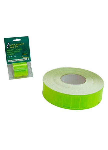 Reflexite Grid Tape: 50mm x 1M - Lime
