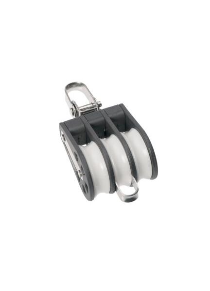 Plain Block Triple Reverse Shackle with Becket Size 6