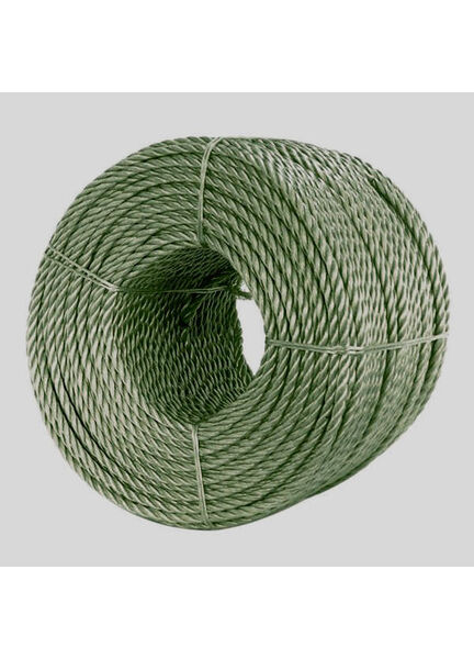 Polyprop Rope 6mm x 210m GREY/GREEN