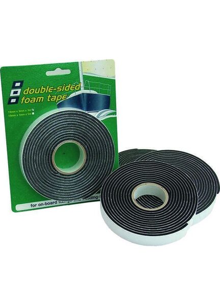 PSP Tapes Double Vinyl Foam Tape: 19mm x 3mm x 3M