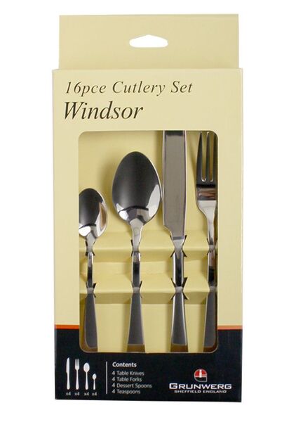 16 Piece Windsor Cutlery Set
