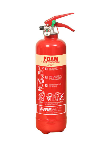 Firemax 1.0L Foam AFFF Fire Extinguisher