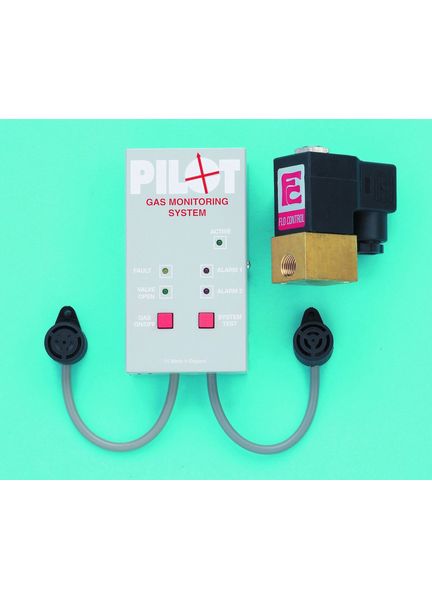 Pilot - Gas Monitoring System - 12V Two Sensors and Solenoid Valve