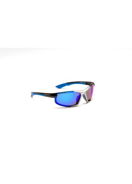 Maritime Sunglasses - Blue Lens, Blue, Black &amp; Grey Frame