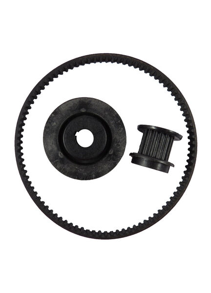 Jabsco 58541-1000 Pulley and Belt Kit, Contains Small and Large Pulley, Belt and Clip
