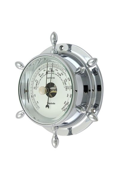 Nauticalia Chrome Neptune Barometer